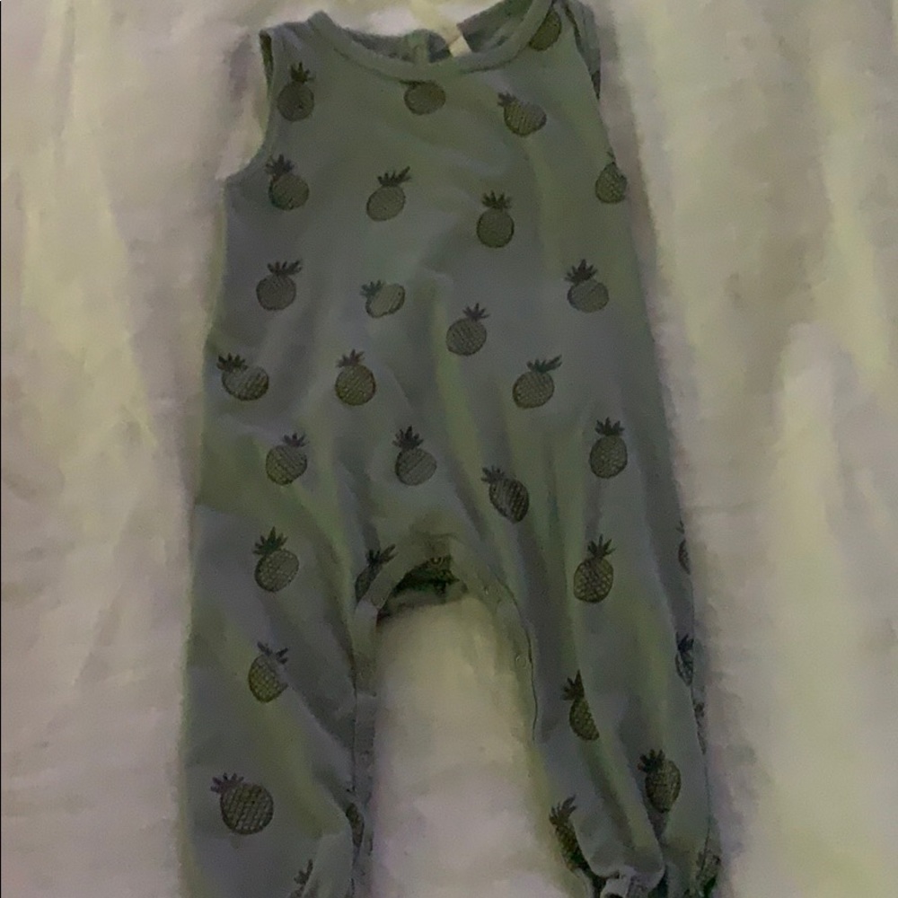 Rylee and cru pineapple romper